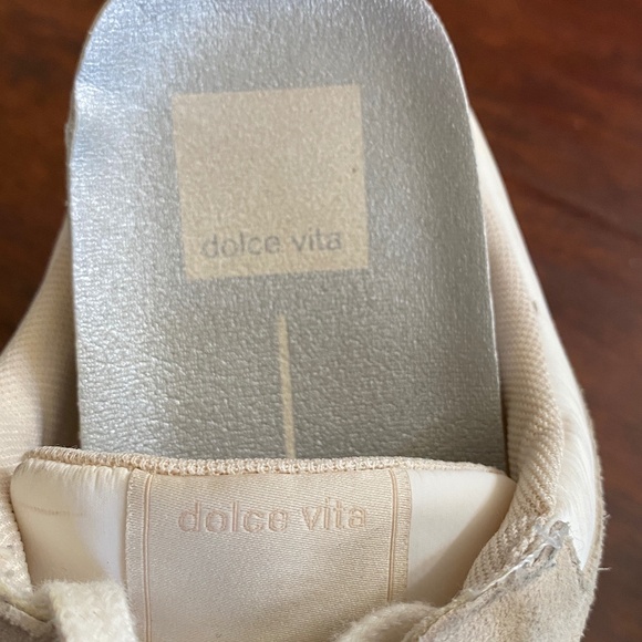 Dolce Vita Womens Daisha White Lace-Up Fashion Sneakers Size 8.5 - Picture 11 of 16